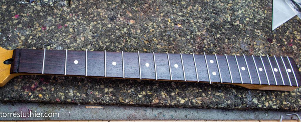 Retrastear Stratocaster telecaster radio 12 pulgadas. Rectificado de diapasón 9 diapason 2023 4